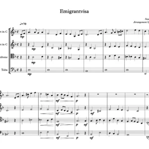 Emigrantvisa - Swedish trad