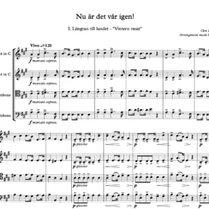 Nu är det vår igen (Swedish Springtime celebration songs)