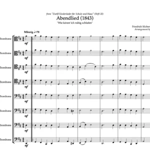 Abendlied - Friedrich Silcher