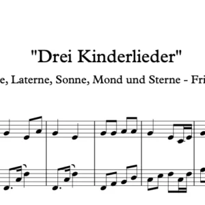 Drei Kinderlieder - Various