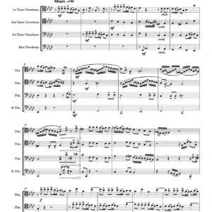 Fugue in F-minor from Sonata No.1 for Violin Solo in G-minor - J.S.Bach