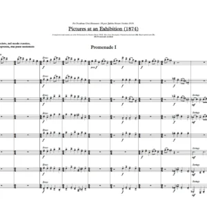 Pictures at an Exhibition for Eight Trombones - Modest Mussorgsky