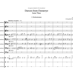 Dances from Danserye Suite Three (with Percussion) - Tilman Susato