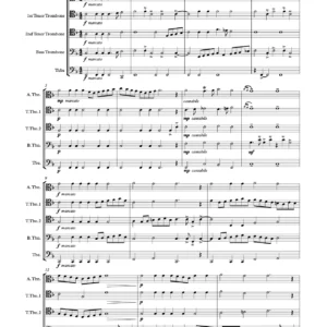 Four Trombones and Tuba